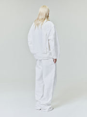Womens Cotton Twill Relaxed Lapelless Jacket